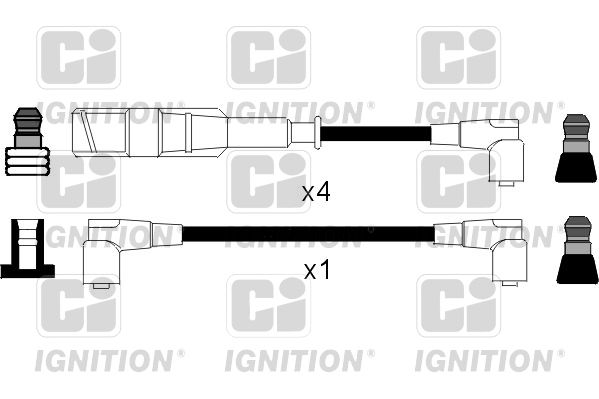 QUINTON HAZELL Augstsprieguma vadu komplekts XC463